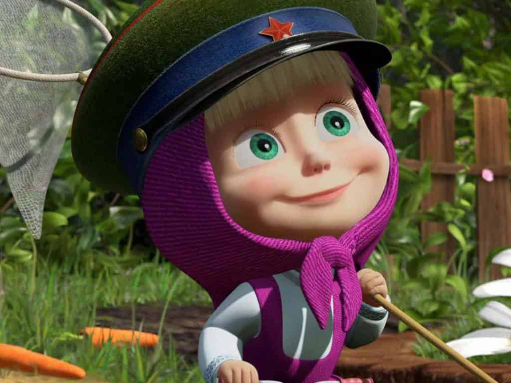 Маша и Медведь Раз, два, три! Ёлочка, гори!