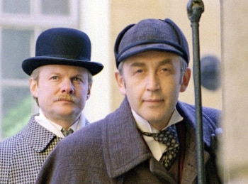 Приключения Шерлока Холмса и доктора Ватсона Кровавая надпись кадры